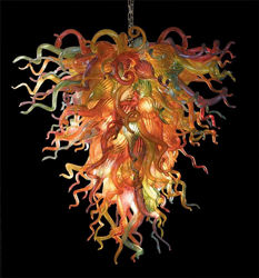 Picture of Blown Glass Chandelier | Radiance