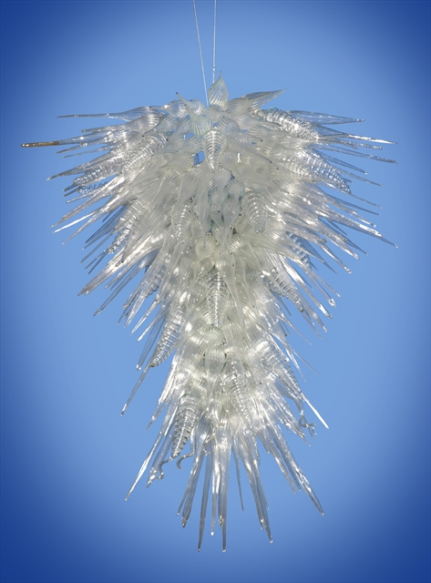 Picture of Blown Glass Chandelier | Icicle Chandelier