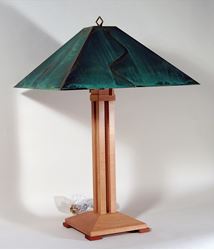 Picture of Auburn Pyramid Table Lamp