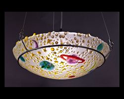 Picture of Yellow Celestial Pendant Light