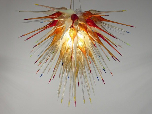 Picture of Blown Glass Chandelier 359