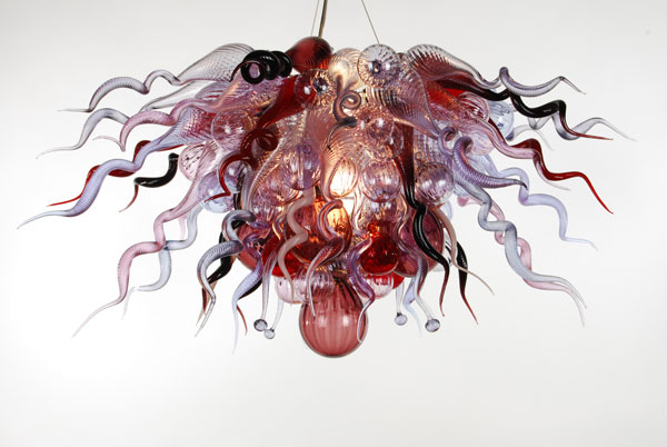 Picture of Blown Glass Chandelier 510