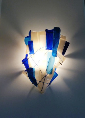 Wall Sconce | Blue Cliff