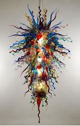 Picture of Blown Glass Chandelier | 476