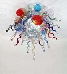 Picture of Blown Glass Chandelier 508