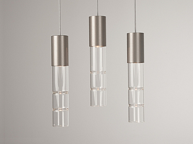Picture of Linear Chandelier | Bamboo 3