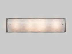 Wall Sconce | Textured Glass | 26"