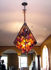 Picture of Blown Glass Chandelier | Crackled Ballast