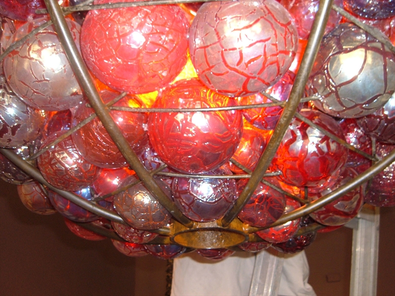 Picture of Blown Glass Chandelier | Satsuma