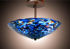 Picture of Semi-Flush Mounted Ceiling Light |  Blown Glass Light