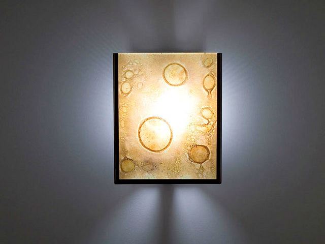 Picture of Wall Sconce | IO Amber Lemon Drop