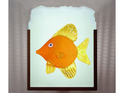 Picture of Wall Sconce | Yellow Fish