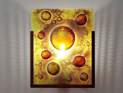 Picture of Wall Sconce | Amber Lemon Drop