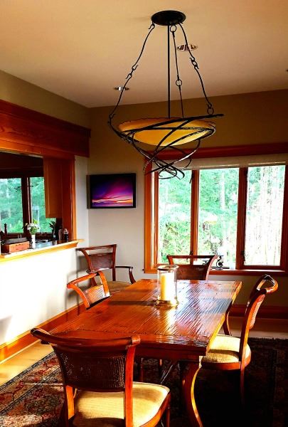 Picture of Telluride Glass and Metal Chandelier