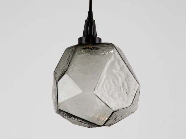 Picture of Blown Glass Pendant Light | Gem
