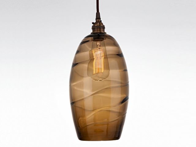 Picture of Blown Glass Pendant Light | Ellisse