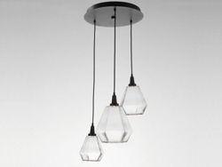 Dining Room Chandelier | Hedra Round Waterfall | 3 pc