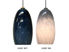 Picture of Blown Glass Pendant Light | Steel Blue