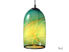 Picture of Blown Glass Pendant Light | Milky Way | Teal