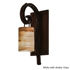 Picture of Wall Sconce | Onyx | Antibes