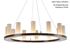 Picture of Ring Chandelier | Carlyle Corona II