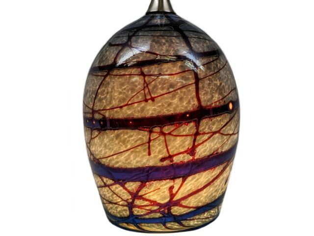 Picture of Blown Glass Pendant Light | Canale 14