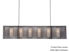 Picture of Linear Chandelier | Tweed Mesh | 73"