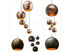 SoLuna Copper Lights | 5 Globe Pendant Chandelier | Custom