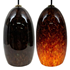 Picture of Blown Glass Pendant Light | Root Beer