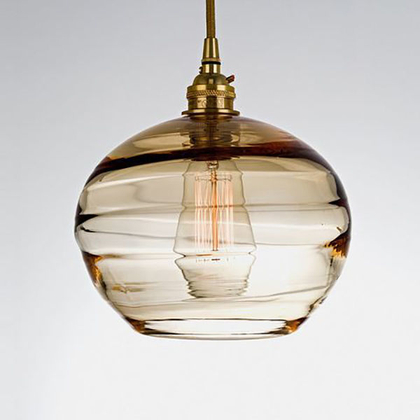 Blown Glass Pendant Light | Coppa