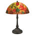 Reverse Hand Painted Lamp | Spring