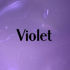 Blown Glass Pendant Light | Petra | Violet